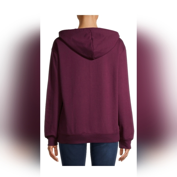 'Officially Annoyed' Juniors Graphic Hoodie Pullover Fleece - Picture 4 of 4